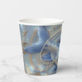 Vis - Papieren kopjes Maat 236ml Papieren beker (Voorkant)
