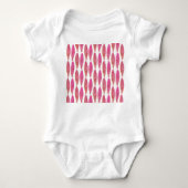 Vis patroon Baby Jersey Bodysuit (Voorkant)