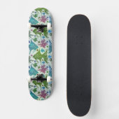 Vis patroon uit het verleden skateboard (Voorkant)