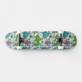 Vis patroon uit het verleden skateboard (Horizontaal)