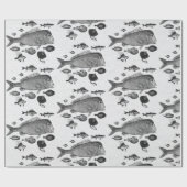 Vis Patroonverlooppapier Cadeaupapier (Vlak)