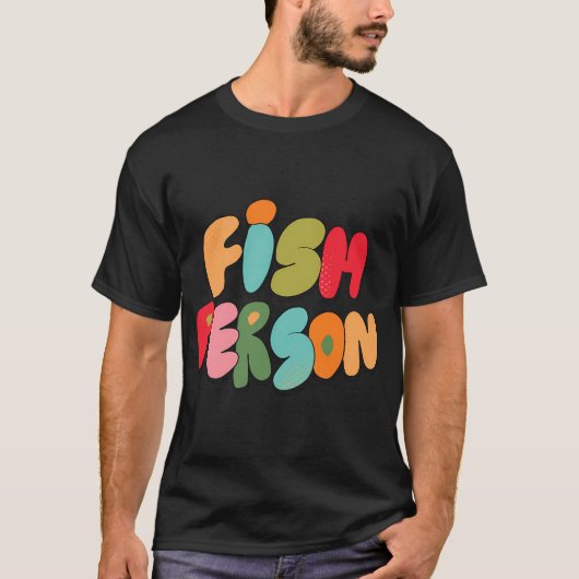 Vis Persoon (Versie A) T-shirt (Voorkant)