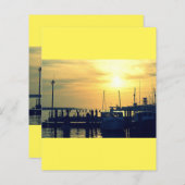 Vis Pier Briefpapier (Voorkant / Achterkant)