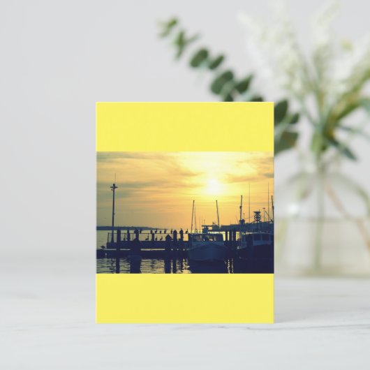 Vis Pier Briefpapier (Staand voorkant)