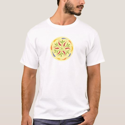 Vis / Pisces Mandala (Islamitisch) T-shirt (Voorkant)