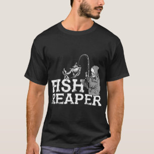 Vis Reaper - Grappige Visser Motto T-shirt