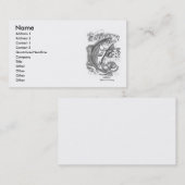 Vis/regenboogforel Visitekaartje (Voorkant / Achterkant)