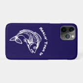 Vis-reling ze in Case-Mate iPhone case (Achterkant (horizontaal))