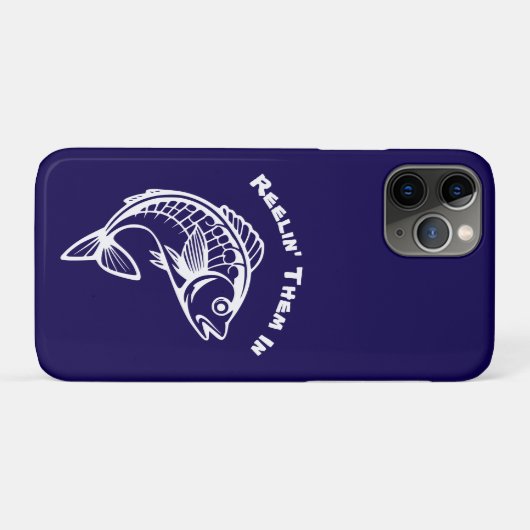 Vis-reling ze in Case-Mate iPhone case (Achterkant (horizontaal))