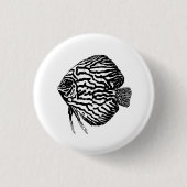 Vis ronde button 3,2 cm (Voorkant)