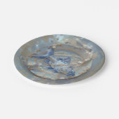 Vis - Ronde papieren Borden Papieren Bordje (Gekanteld)