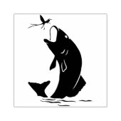 Vis Rubberstempel (Afrduk)