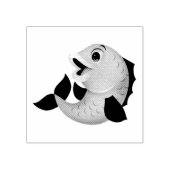 vis rubberstempel (Afrduk)