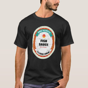 Vis saus Japanse Sushi Condiment Halloween Cos T-shirt