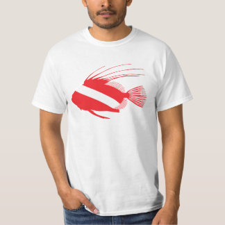 Vis Scuba Vlag Licht T-shirt