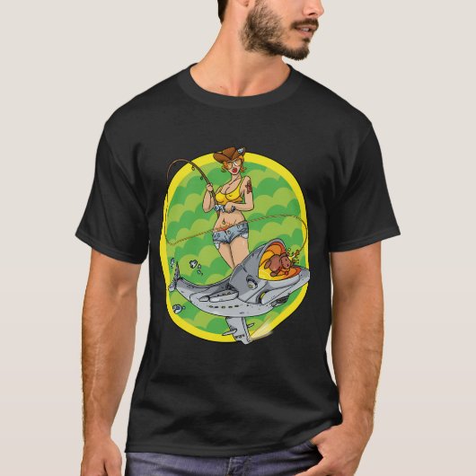 Vis shirt, Dames vis shirt, Dames shirts (Voorkant)