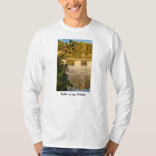 Vis Shirt lange hoes in de herfst van Springfield (Voorkant)