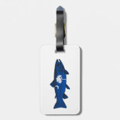 Vis South Carolina Forel Bagagelabel (Achterkant verticaal)
