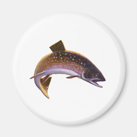  vis, sportvisserij Gevist Magneet (Voorkant)