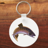  vis, sportvisserij Gevist Sleutelhanger (Voorkant)