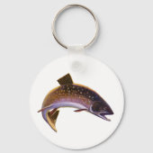  vis, sportvisserij Gevist Sleutelhanger (Achterkant)