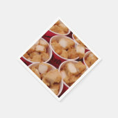 Vis standaard cocktailpaper Napkins Servet (Hoek)