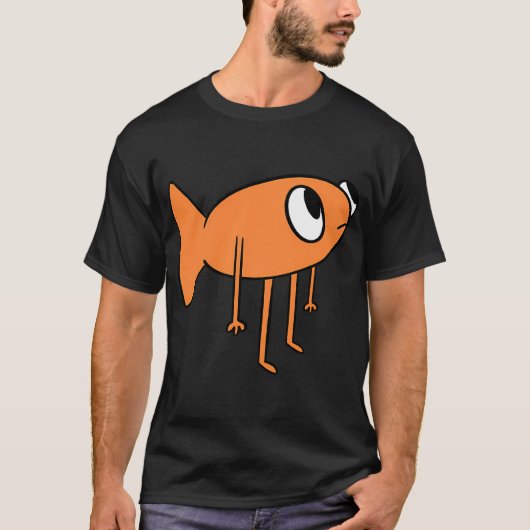 vis staren t-shirt (Voorkant)