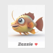 Vis sticker (Vel)