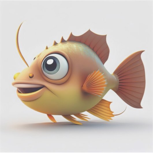 Vis sticker (Voorkant)