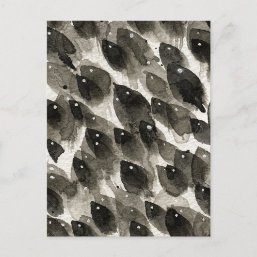 Vis Storm Briefkaart (Voorkant)