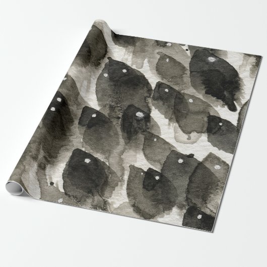 Vis Storm Cadeaupapier (Uitgerold)