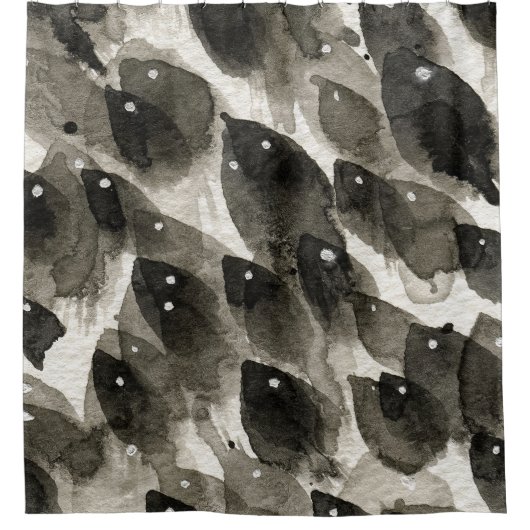 Vis Storm Douchegordijn (Voorkant)