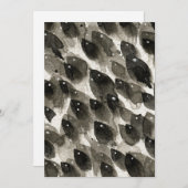 Vis Storm Feestdagenkaart (Voorkant / Achterkant)