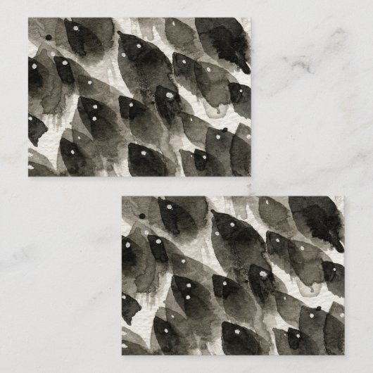 Vis Storm Notitiekaartje (Voorkant / Achterkant)