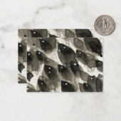 Vis Storm Notitiekaartje (Voorkant / Achterkant in situ)