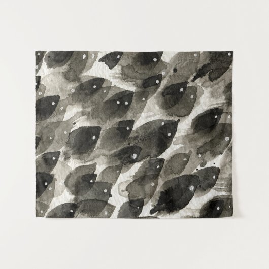 Vis Storm Wandkleed (Voorkant (horizontaal))