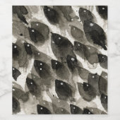 Vis Storm Wijn Etiket (Enkel label)