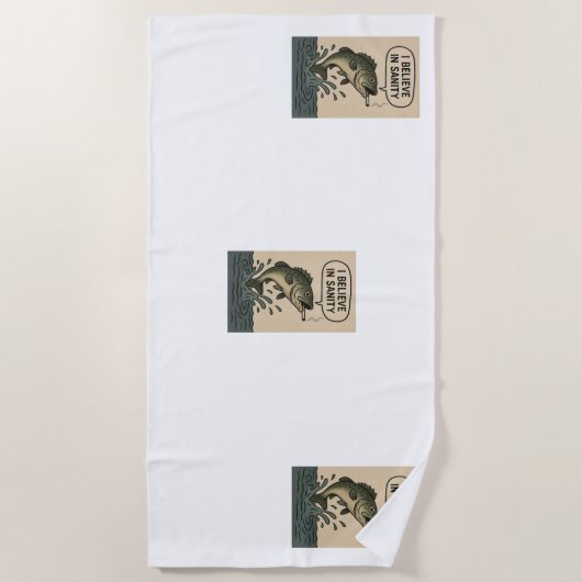 vis strandlaken (Voorkant)