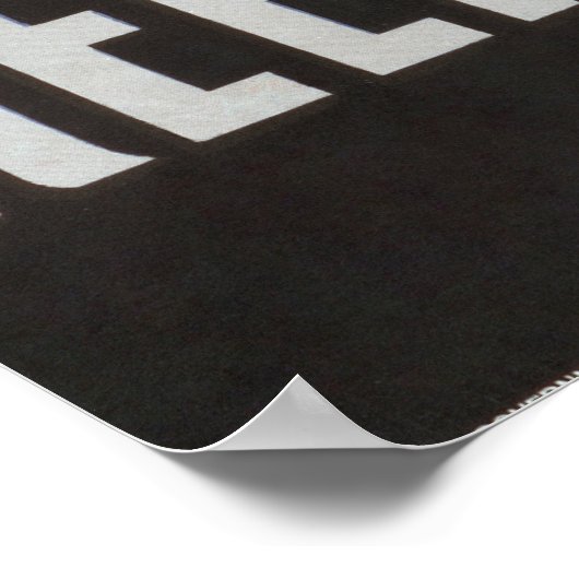 Vis Sucker Poster (Hoek)