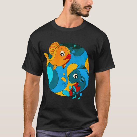 VIS T-SHIRT (Voorkant)