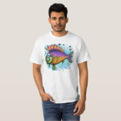 vis t-shirt (Voorkant volledig)