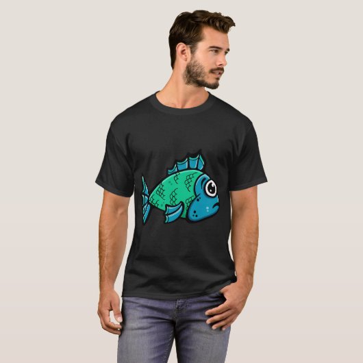 Vis T-shirt (Voorkant volledig)