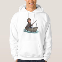 Vis T-shirt/Hoodie voor heren