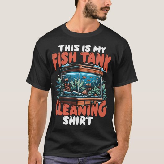 Vis Tank Schoonmaak Shirt (Voorkant)