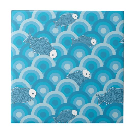 vis tegeltje (Voorkant)