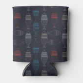 Vis Tekeningspatroon Blikjeskoeler (Voorkant)