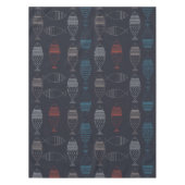 Vis Tekeningspatroon Tafelkleed (Voorkant)