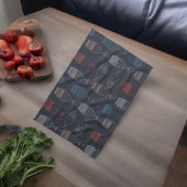 Vis Tekeningspatroon Theedoek