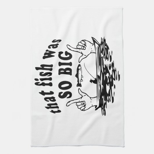 vis theedoek (Verticaal)