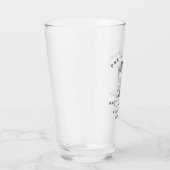 Vis Thema Aangepaste Visvangst Vrijgezellenfeest Glas (Rechts)